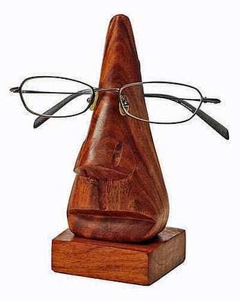Nose Eyeglass Holder Cube Decor Zone